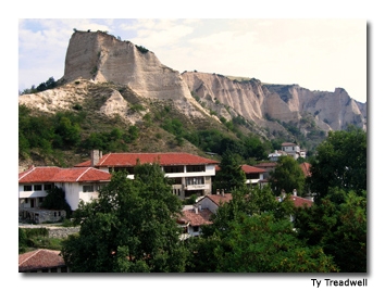 The cliffs of Melnik are considered one of the most impressive natural phenomena in the country.